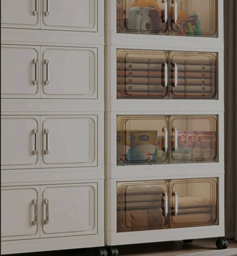 17.7 in wide Storage Cabinet foldable Storage Box