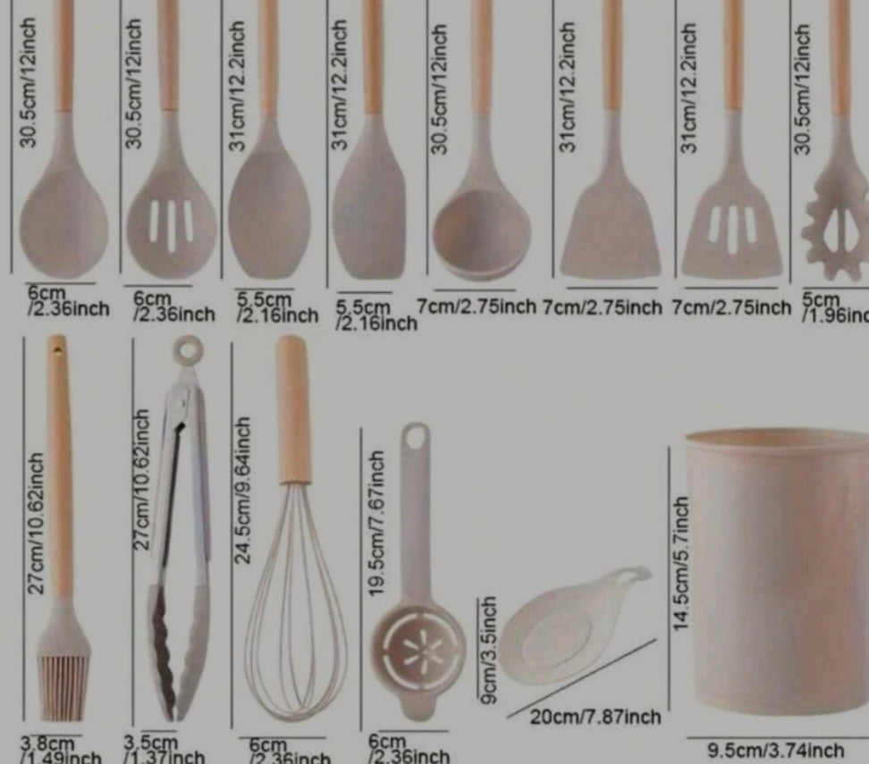 Silicone Kitchen Nonstick Utensils