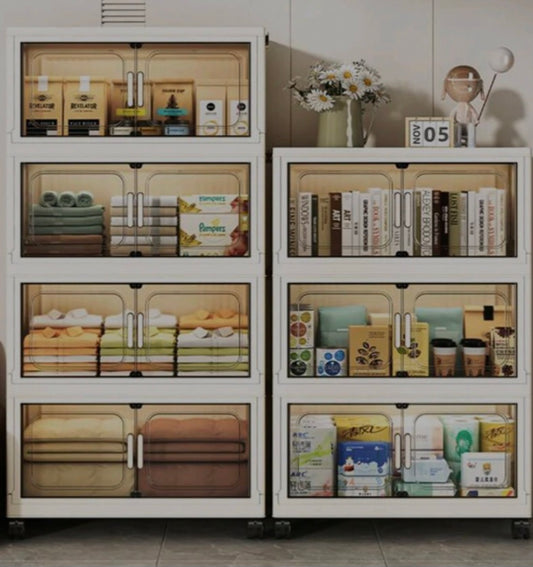 17.7 in wide Storage Cabinet foldable Storage Box